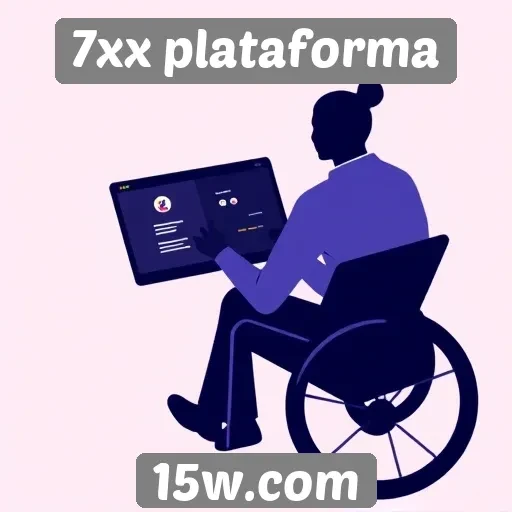 Acessibilidade e interface do site 7xx plataforma