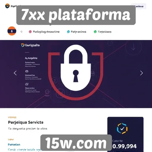 Avaliação de segurança no site 7xx plataforma